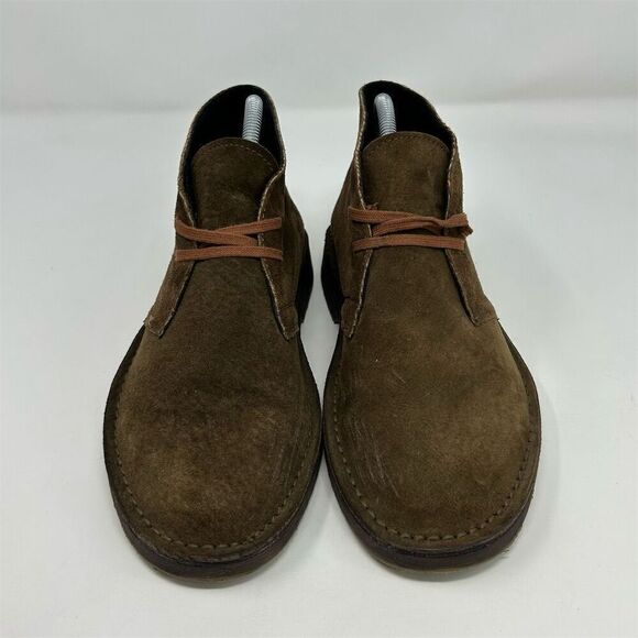 MG Italian Made Lace Up Chukka Boots Size 39 Brown Suede Lace Up Casual main image 6